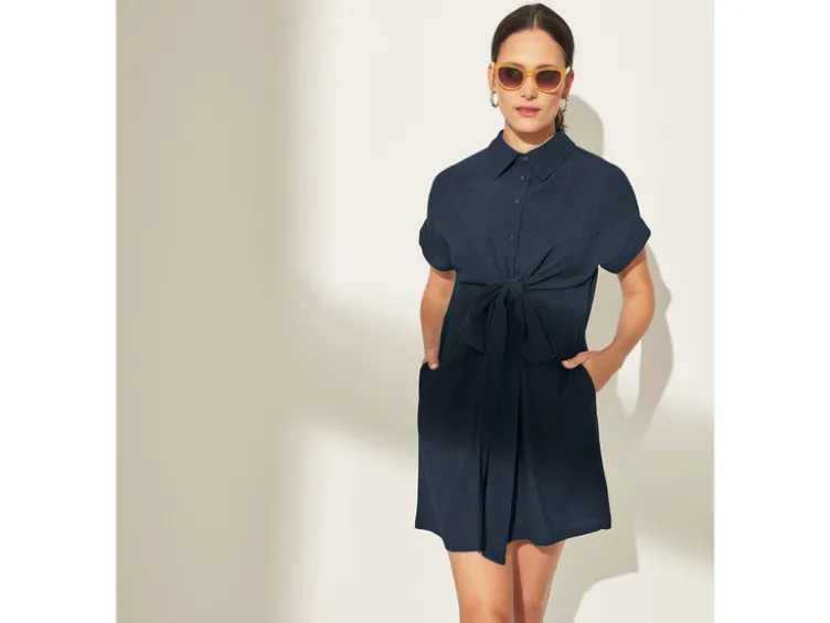 Damen Kleid, leger geschnitten