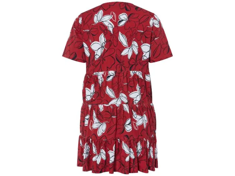 Damen Kleid, mit Baumwolle