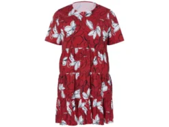 Damen Kleid, mit Baumwolle