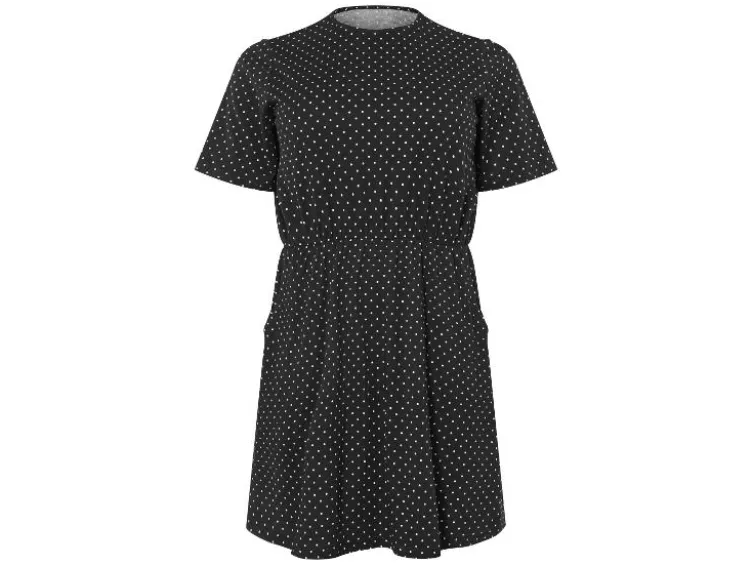 Damen Kleid, mit Baumwolle