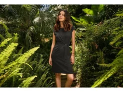 Damen Kleid, mit hohem Baumwollanteil