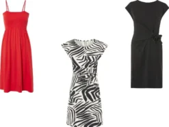 Damen Kleid, mit hohem Baumwollanteil