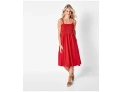 Damen Kleid, mit hohem Baumwollanteil