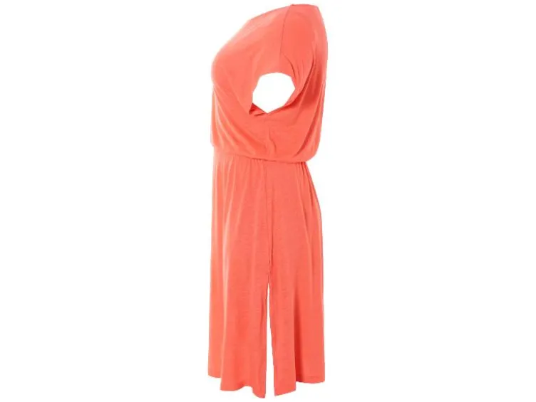 Damen Kleid mit Leinen