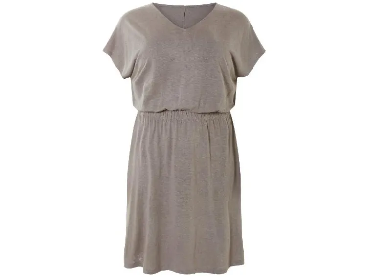 Damen Kleid mit Leinen