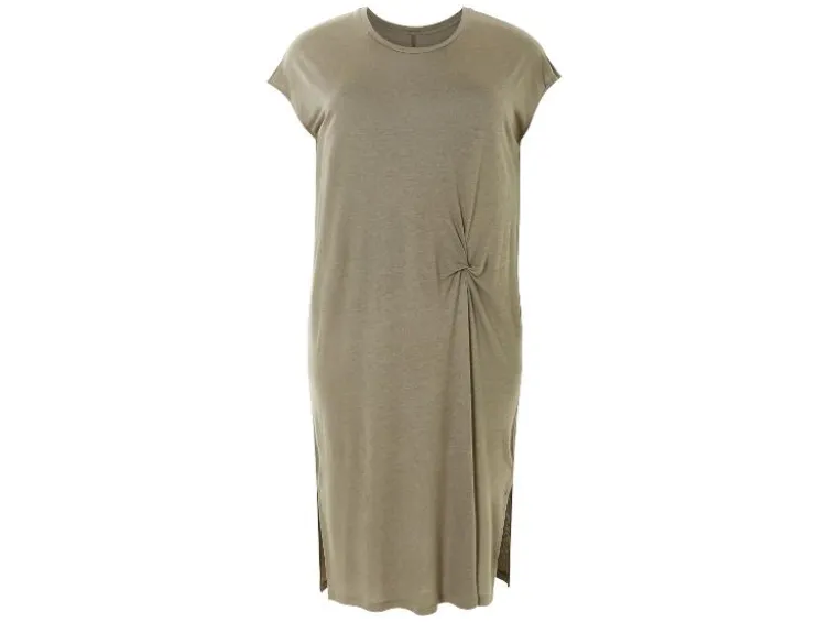 Damen Kleid mit Leinen