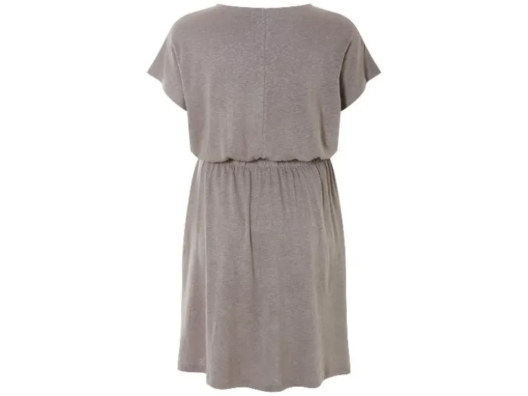 Damen Kleid mit Leinen