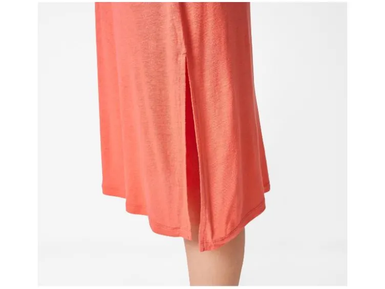Damen Kleid mit Leinen