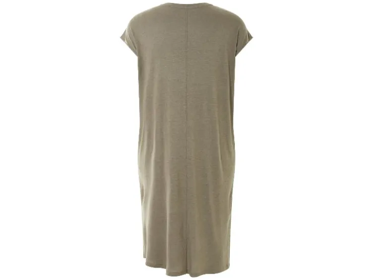 Damen Kleid mit Leinen