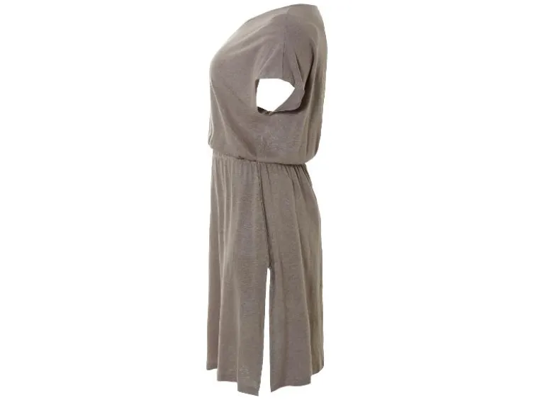 Damen Kleid mit Leinen