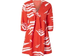 Damen Kleid mit Leinen