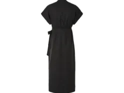 Damen Kleid mit Leinen