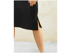 Damen Kleid, mit modischen 3/4-Ärmeln