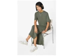 Damen Kleid, mit Seitenschlitzen