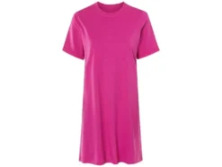 Damen Kleid, mit umgeschlagenen Ärmeln