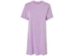 Damen Kleid, mit umgeschlagenen Ärmeln