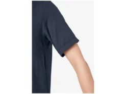 Damen Kleid, mit umgeschlagenen Ärmeln