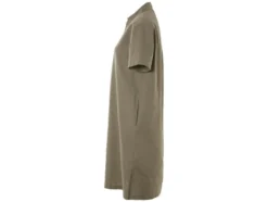 Damen Kleid / Wickelkleid mit Leinen
