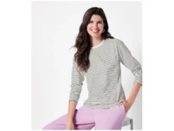 Damen Langarmshirt, aus reiner Bio-Baumwolle