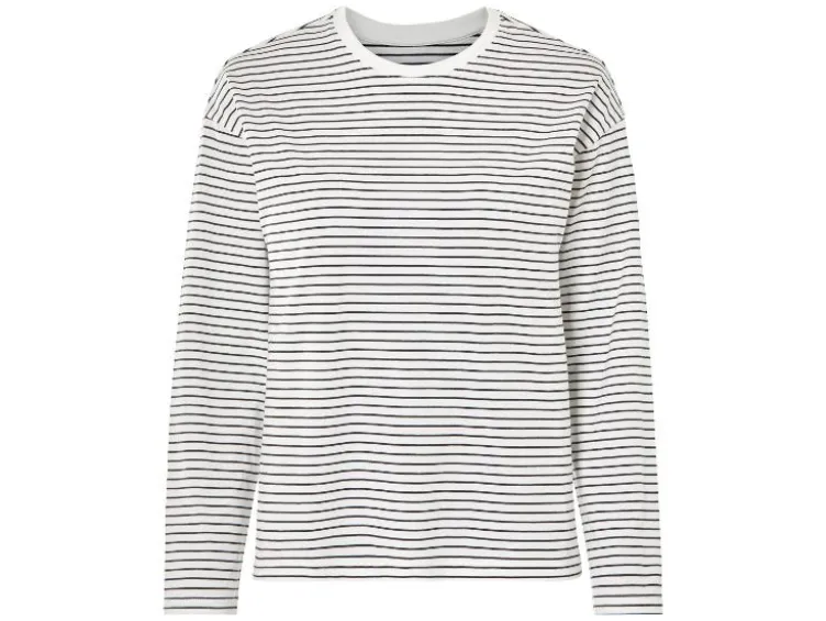 Damen Langarmshirt, aus reiner Bio-Baumwolle