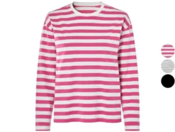 Damen Langarmshirt, aus reiner Bio-Baumwolle