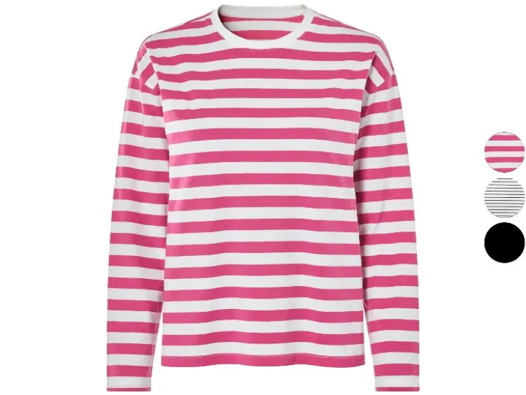 Damen Langarmshirt, aus reiner Bio-Baumwolle