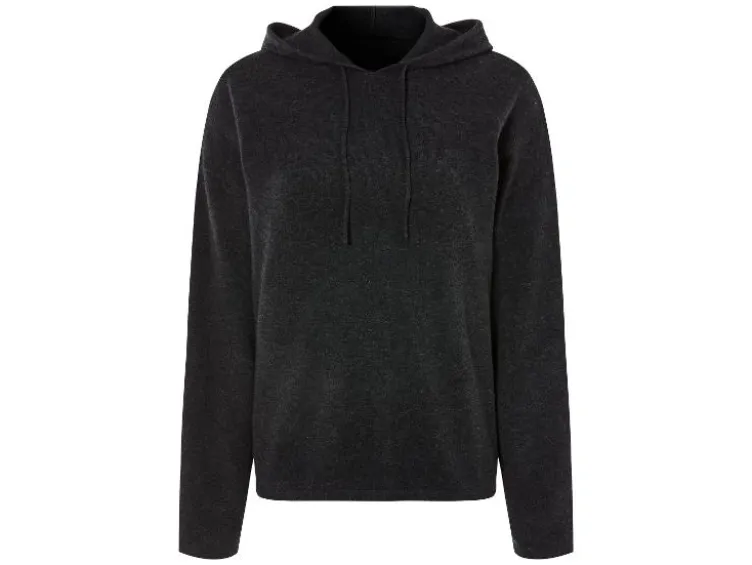 Damen Langarmshirt, leger mit Kapuze