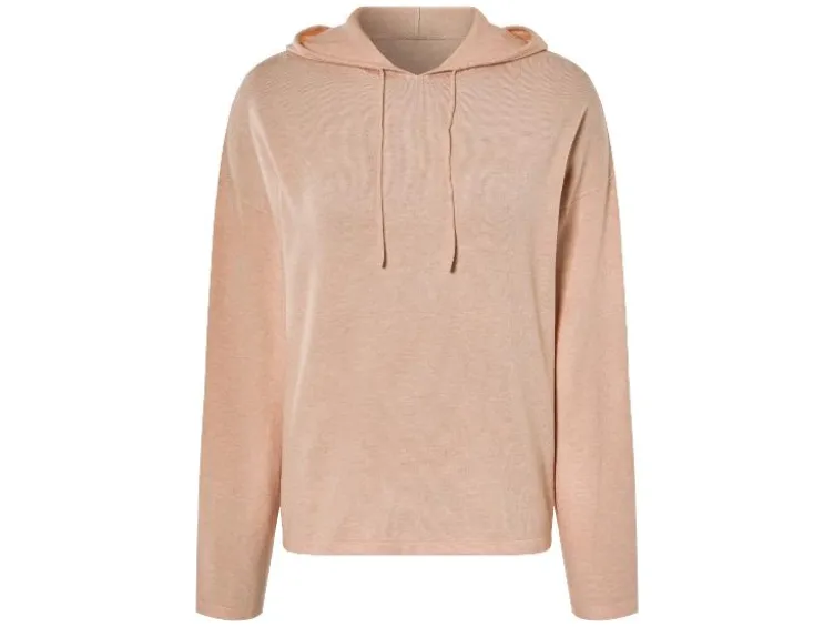Damen Langarmshirt, leger mit Kapuze