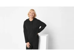 Damen Langarmshirt, leger mit Kapuze