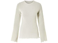 Damen Langarmshirt, mit modischem Jacquard-Jersey