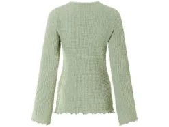 Damen Langarmshirt, mit modischem Jacquard-Jersey