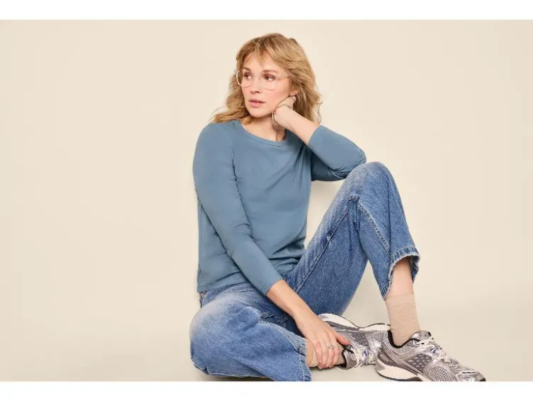 Damen Langarmshirts, 2 Stück