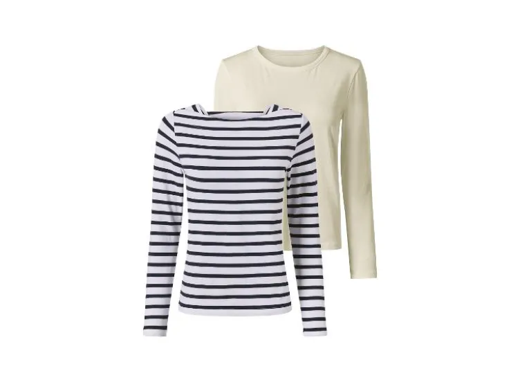 Damen Langarmshirts, 2 Stück