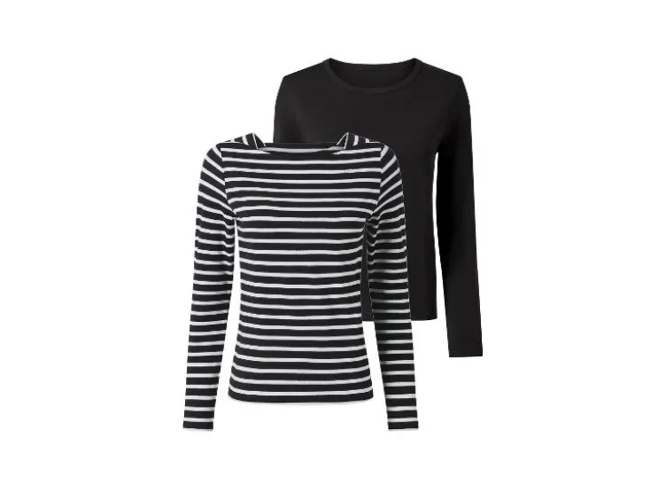 Damen Langarmshirts, 2 Stück