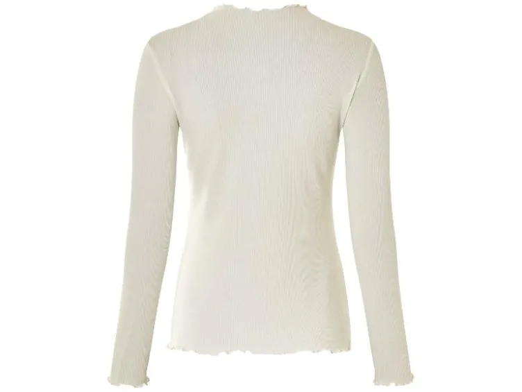 Damen Langarmshirts, 2 Stück, aus weicher Ripp-Qualität