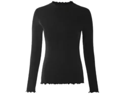 Damen Langarmshirts, 2 Stück, aus weicher Ripp-Qualität