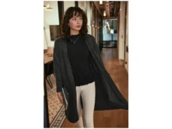 Damen Langarmshirts, 2 Stück, aus weicher Ripp-Qualität