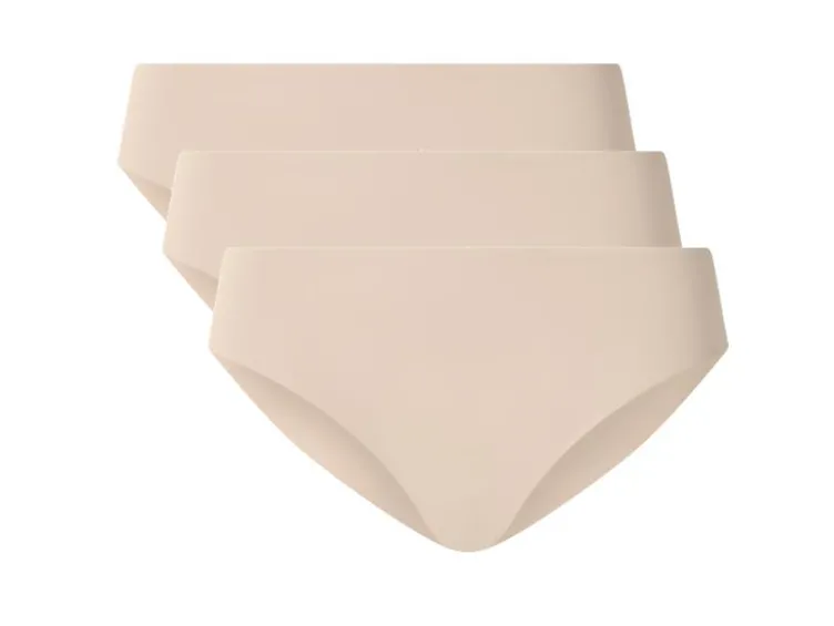 Damen Lasercut-Slips, 3 Stück