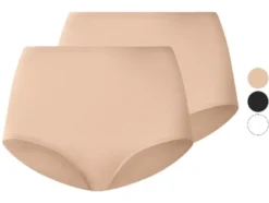 Damen Lasercut Slips, 2 Stück