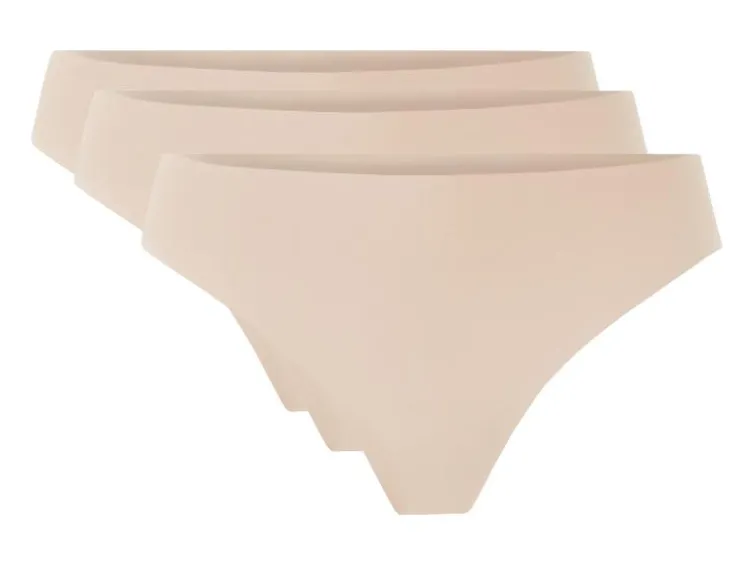 Damen Lasercut-Strings, 3 Stück