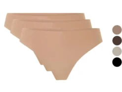 Damen Lasercut-Strings, 3 Stück