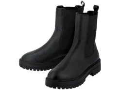 Damen Lederstiefeletten