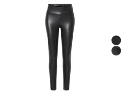 Damen Leggings in modischer Leder- oder Schlangenlederoptik