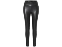 Damen Leggings in modischer Leder- oder Schlangenlederoptik