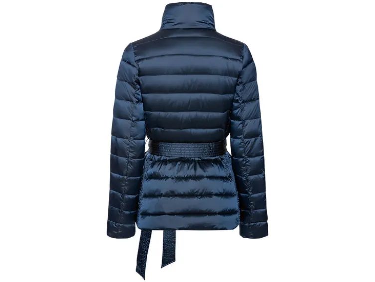 Damen Lightweight-Jacke in modischer Metallic-Optik
