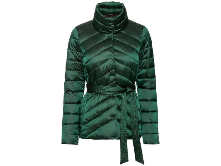 Damen Lightweight-Jacke in modischer Metallic-Optik