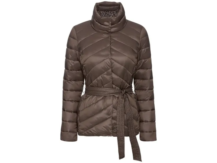 Damen Lightweight-Jacke in modischer Metallic-Optik