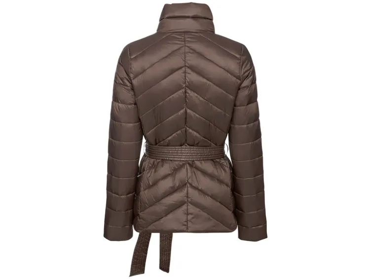 Damen Lightweight-Jacke in modischer Metallic-Optik