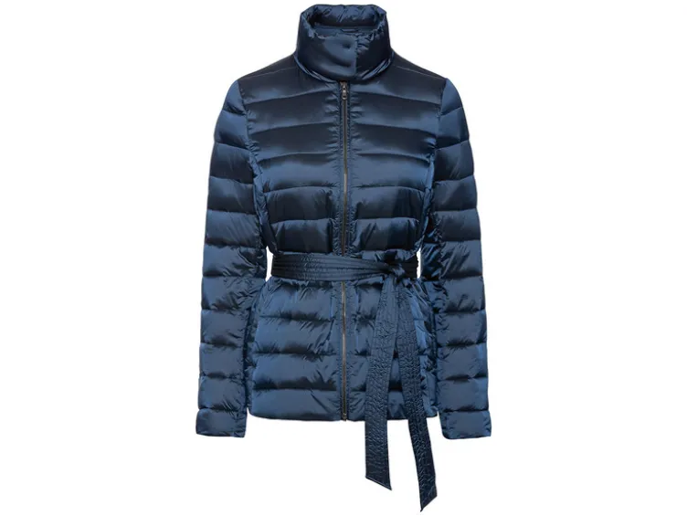 Damen Lightweight-Jacke in modischer Metallic-Optik