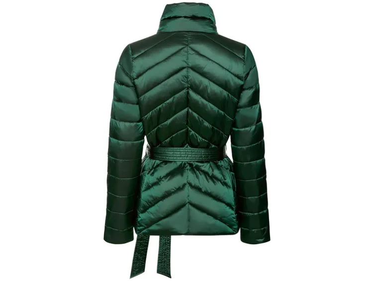 Damen Lightweight-Jacke in modischer Metallic-Optik
